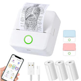 ELMAS Portable Inkless Mini Thermal Printer for Photos & Notes - Al Masam Stationery LLC